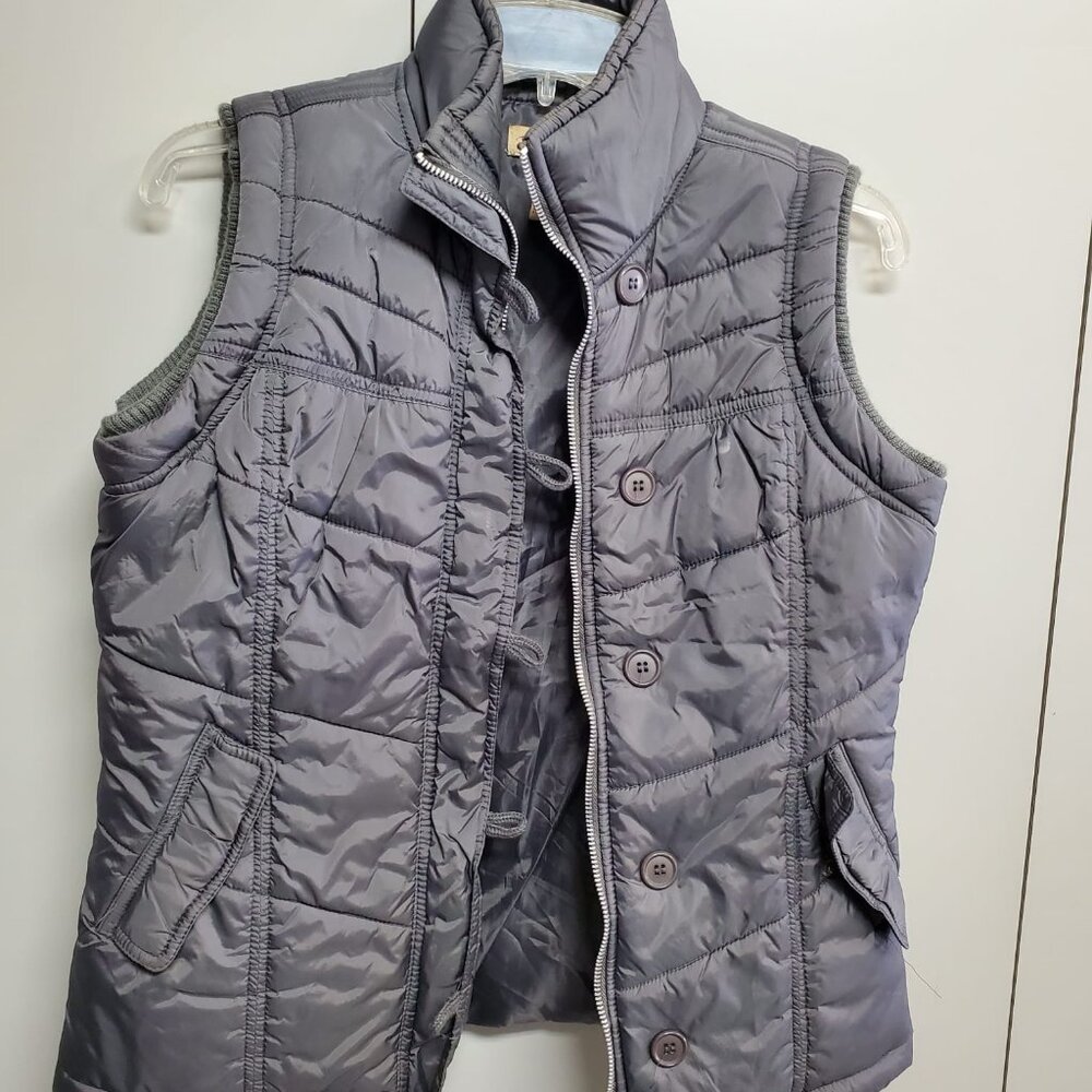 Paris Blues Quilted Puffer Vest